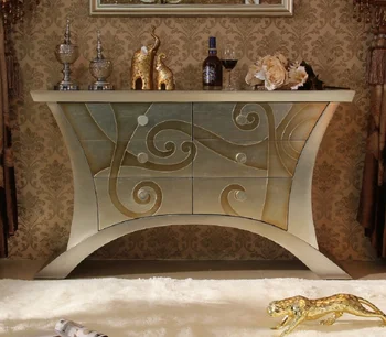 Шкаф для веранды в европейском стиле, неоклассическое постмодернистское искусство, креативное оформление, шкаф для прихожей, стол для веранды