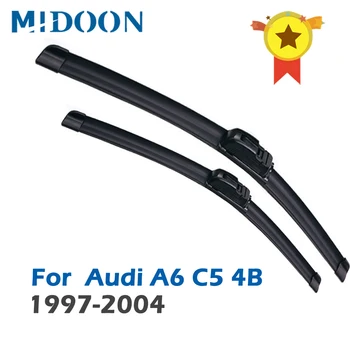 Щетки Передних Стеклоочистителей MIDOON Wiper Для Audi A6 C5 4B 1997 - 2002 Лобовое Стекло Переднее Стекло 22