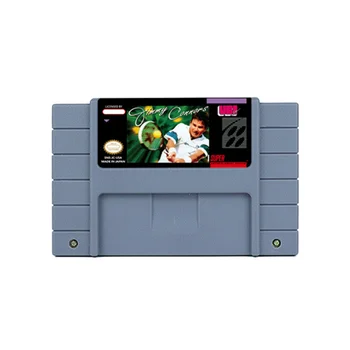 Экшн-игра Jimmy Connors Pro Tennis Tour Action Teams для SNES с 16-битной ретро-тележкой в подарок детям