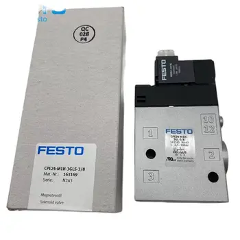 Электромагнитный клапан FESTO CPE CPE24-M1H-3GLS-3/8 163169 CPE24-M1H-5LS-3/8 163170 CPE24